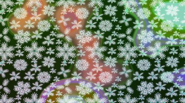 Gri renkli etnik çiçekli zarif eskiz deseni. Asya Tekstil 'inde Raster Çiçek İllüstrasyonu.