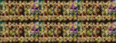 Kahverengi, gri ve sarı renklerde izole suluboya kar taneleri. Kışın sembolü. Güzel dekorasyon. Raster çizimi kar taneleri.