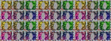 Eski usul. Raster illüstrasyonu. Kumaş, tekstil, duvar kağıdı baskısı için. Kusursuz bir geçmişi var. Tomurcukları çiçek olan sevimli bir çiçek deseni. Raster..