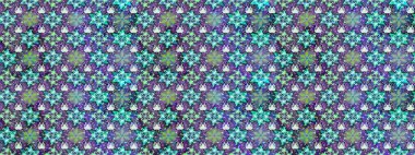 Üzerinde gelincikler ve vadi zambakları olan renkli çiçek desenli nakış deseni. Tekstil tasarımı için mor renkli geleneksel halk çiçekleri buketi.