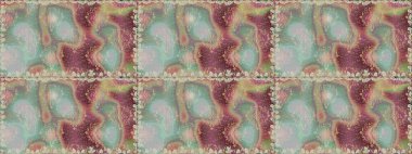 Moda baskıları için zarif bir şablon. Renkli çiçekler ve yapraklarla renksiz çiçek desenleri inanılmaz. Modern çiçek arkaplanı. Halk stili.