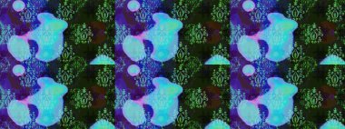 Mavi renkli çiçekler. Elle boyanmış suluboya resim çizimi çiçekler ve bitkiler.