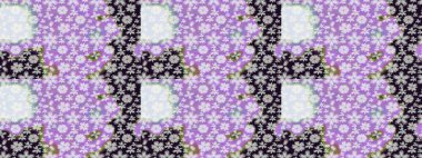 Güzel kumaş deseni. Güzel suluboya yaz çiçekleri deseni..