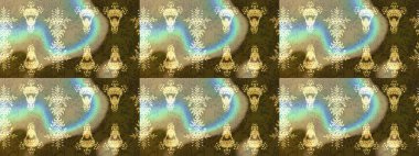 Renkli arka planda güzel kar taneleri. Düz dizayn. Raster illüstrasyonu. Kar Tanesi simgesi, izole.