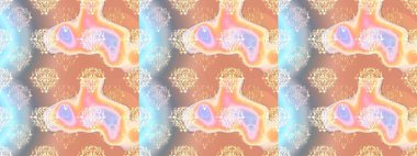 Raster - stok. Tarafsız, bej ve pembe çiçekli kusursuz desen, suluboya çiçek deseni, şirin çiçek, duvar kağıdı, kart veya kumaş için fayanslı.