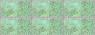 Kelebek görüntüsü. Raster illüstrasyonu. Çiz, çiz, çiz. Yeşil renklerde tropikal kelebek deseni. Basit bir şekilde.