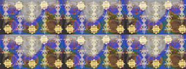 Gri, kahverengi ve menekşe rengi kar taneleri. Renkli arka planda izole tatlı kar taneleri. Raster illüstrasyonu.