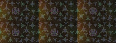 Eskiz Vintage Çiçek Deseni. Raster Kalça dokusu deseni.