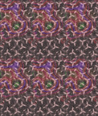 Kıvırcık, parlak örgü. Eski moda arka plan. Çiçek çelengi. Desen, çizim, çiçek sınırı. Güzel, parlak, pürüzsüz kumaş, tuval. Raster illüstrasyonu.