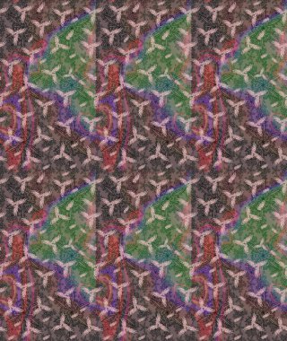 Küçük çiçekteki sevimli çiçek deseni. Bir sürü kahverengi ve soyut çiçekli tropik eskiz deseni. Varicolobrown Raster çizimi.