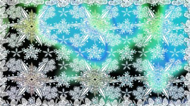 Düz Çiçek Elementleri Tasarımı. Güzel kumaş deseni. Renkli Bahar Temalı Kusursuz Arkaplan. Raster illüstrasyonunda kusursuz çiçek deseni.