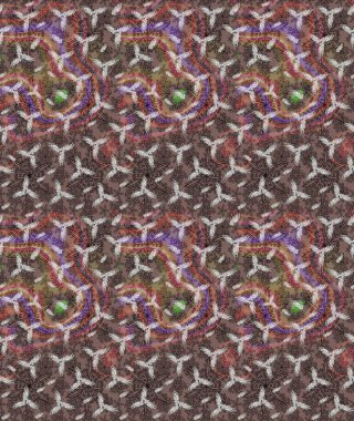 Düz Çiçek Elementleri Tasarımı. Kahverengi renkli çiçekler. Sevimli çiçek raster deseni. Renkli Yaz Teması çizim şablonu.