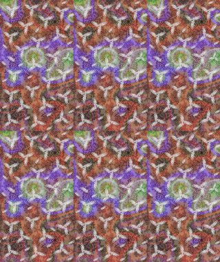 Çiçekli karalama şeklinde Raster çiçek deseni. Nazikçe, güzel çiçek arkaplanı. Kahverengi renkte çiçekler.