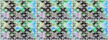 Vadinin çiçekleri tarafsız renklerde. Çiçeksiz desenlerin çizimi.