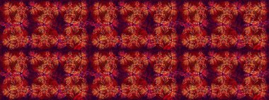 Kar tanesi renkli desen. Snowflakes desen. Raster kar taneleri arka plan. Renk arka plan üzerinde izole soyut kar taneleri ile düz tasarım. Raster illüstrasyon.