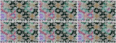 Yaz çiçekleri teması. Klasik çiçekler. Suluboya resim taklit Raster çizimi. Gri renkler. El çizimi soyut süslü elementler.