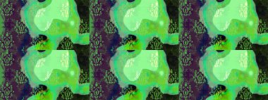 Sevgililer günü ve tebrik kartı konsepti için şık bir davetiye. Manzaralı çiçek deseni. Üst manzara, yumuşak yeşil renk tarzı. Çiçek kompozisyonu, el boyası, hassas şablon..