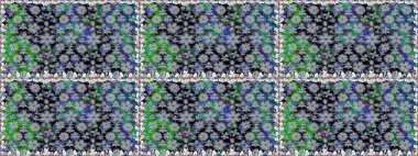 Modern çiçek arkaplanı. Parlak renkli çiçekleri ve gri renkli yaprakları olan kusursuz çiçek desenleri. Moda baskıları için zarif bir şablon. Halk stili.