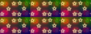 Kış soyut geçmişi. Kar taneli Noel arkaplanı. Raster illüstrasyonu. Raster Noel soyut renkli arkaplan ve düşen kar tanesi.