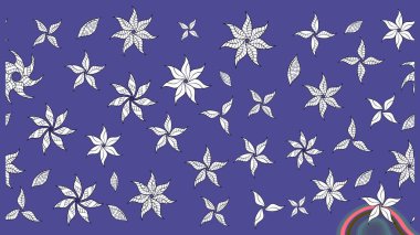 Tekstil, kumaş, kapaklar, duvar kağıtları, baskı, naylon, koleksiyon defteri, örgü, dekupaj için güzel bir eskiz. Millefleur 'lar. Küçük menekşe ve çiçeklerle oldukça eski bir besin torbası deseni.