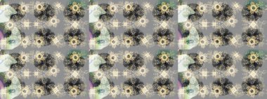 Güzel soyut kar taneleri raster tasarımı. Düz kar karalama ikonları, kar taneleri gri, nötr ve bej renkli siluetler noel afişi için, kartlar. Yeni yıl kar tanesi.