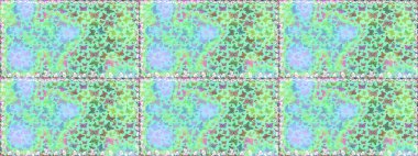 Mavi renkli resim. Karala, karala, karala. Raster. Mavi arka planda renksiz bir kelebek deseni.