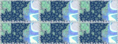 Raster Güzel kumaş deseni. Raster suluboya deseni, narin çiçekler, mavi çiçekler, tebrik kartı şablonu..