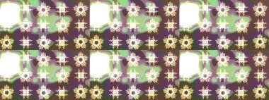 Raster illüstrasyonu. Çiçek desenli çizim. Düz Çiçek Elementleri Tasarımı. Asya tekstil tarzında. Renkli Bahar Teması eskiz kalıbı. Güzel kumaş deseni.