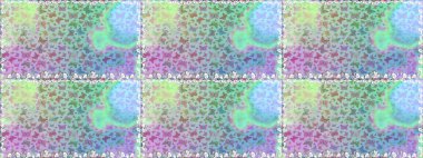 Kelebekli kusursuz soyut çiçek arkaplanı. Sonsuz. Raster. Çizim, karalama, karalama. Moda Kumaşı Tasarımı.