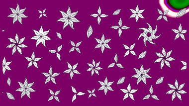 Raster çiçek izi. Raster Yumuşak kumaş deseni. Klasik taslak çizimi. Çiçeksel mor çizim deseni.