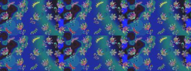 Basit bir kar tanesi. Mavi, mor ve gri renkler üzerine bir resim. Soyut duvar kâğıdı, ambalaj dekorasyonu. Kışın sembolü, mutlu noeller, mutlu yeni yıl kutlaması Raster illüstrasyonu..