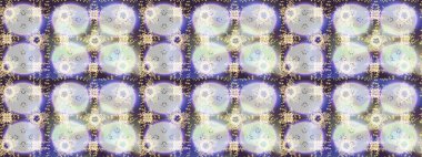 Gri, mor ve nötr renklerde kristal kar tanesi. Raster illüstrasyonu.