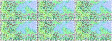 Kusursuz. Kumaş, tekstil, baskı ve davetiye. Mavi soyut arka planda gece kelebekleri. Raster illüstrasyonu.