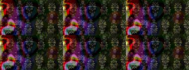 Elle boyanmış suluboya resim çizimleri, çiçekler ve bitkiler. Gri renkli çiçekler.