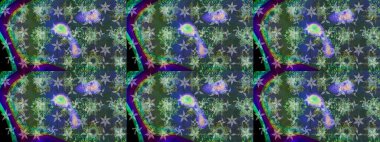 Raster illüstrasyonu. Kar taneli desen. Raster Noel soyut renkli arkaplan ve düşen kar tanesi..