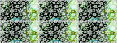 Çiçeksel elementlerle süslenmiş zarif raster dokusu. Parlak çiçekli nötr renklerde soyut, pürüzsüz desen. Küçük çiçekte şirin bir çiçek deseni var..