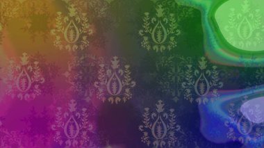 Çizim çiçek deseni duvar kağıdı, web sitesi arka planı, ambalaj kağıdı, davetiye, broşür, afiş veya web sitesi için kullanılabilir. El çizimi Raster çizimi. Parlak elementlerin.