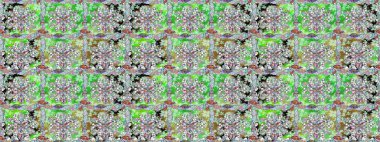 Tarafsız renklerde güzel çiçekler, suluboya desenler, duvar kağıdı, kart veya kumaş için fayanslar. Raster..