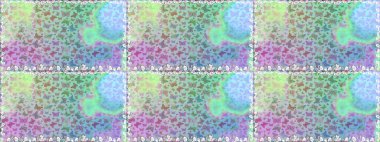 Kelebekli kusursuz soyut çiçek arkaplanı. Sonsuz. Raster. Çizim, karalama, karalama. Moda Kumaşı Tasarımı.