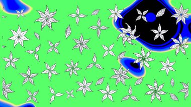 Raster Henna tarzı. Tebrik kartı geçmişi, boyama kitabı, arkaplan ve tekstil için kullanılabilir. Taslak süsleme izi. Etnik Mandala havlusu. Sınır Hindistan çiçek desenli paisley patentli.