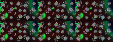 Raster kahverengi kar tanesinden izole edilmiş. Güzel bir kış süsü. Renkli kar taneleri Raster illüstrasyonu.