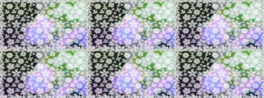 Güzel kumaş deseni. Küçük çiçekteki sevimli çiçek deseni. Güzel karalama çiçekleri olan kusursuz çiçek desenleri. Raster illüstrasyonu.