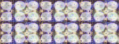 Gri, mor ve nötr renklerde kristal kar tanesi. Raster illüstrasyonu.