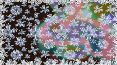 Güzel kumaş deseni. Çiçekler, dallar, bitkiler ve çiçekler. El çizimi. Raster illüstrasyonu.