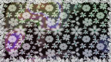 Raster güzel kumaş deseni. Soyut zerafet çiçek arka plan ile seamless modeli.