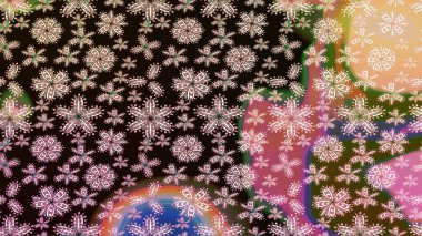 Eski usul küçük çiçekli şirin bir eskiz deseni. Kumaş, duvar kağıdı ve kağıt üzerine baskı yapmak için gelişen arka plan. Moda arka planında parlak buketler. Raster illüstrasyonu.