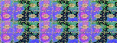 Klasik raster şablonu. Menekşe ve altın desen. Tekrarlayan ögelerle soyut arkaplan çiz.