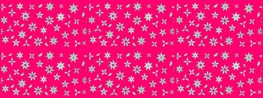 Raster suluboya çiçek deseni, narin çiçekler, mor çiçekler, tebrik kartı şablonu. Güzel kumaş deseni.