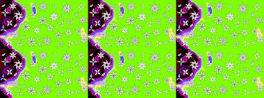 Raster illüstrasyonu. Küçük çaplı çiçeklerdeki basit şirin desenler. Tekstil veya kitap kapakları, imalat, duvar kağıtları, baskı, hediye paketi ve yapıştırma kitabı için çiçek eskiz geçmişi.