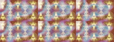 Kar tanesi kışı altın renklerde yalıtılmış. Yeni yıl tabelası. Raster illüstrasyonu. Kutlamanın sembolü. Noel tasarımı için. Altın simge silueti.